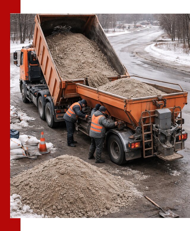 Поставка и вывоз пескосоля в Ухте оптом и в розницу