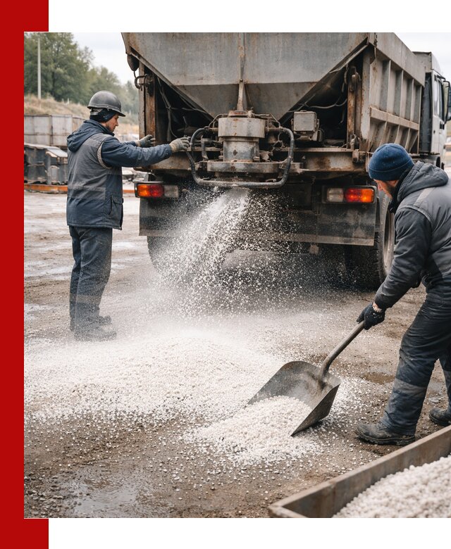 Доставка и продажа хлористого кальция в Ухте