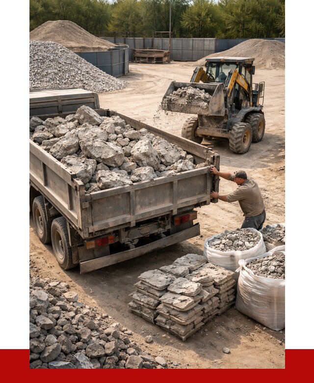 Купить бой бетона с доставкой в Ухте от 4860 р. | ПРОНЕРУДХта