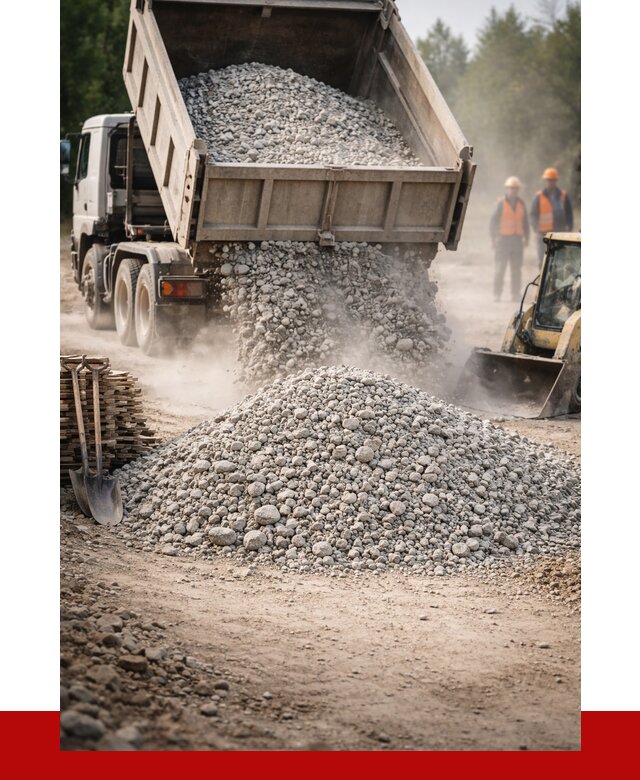 Купить дробленый бетон в Ухте от 1721 р./куб | ПРОНЕРУДХта