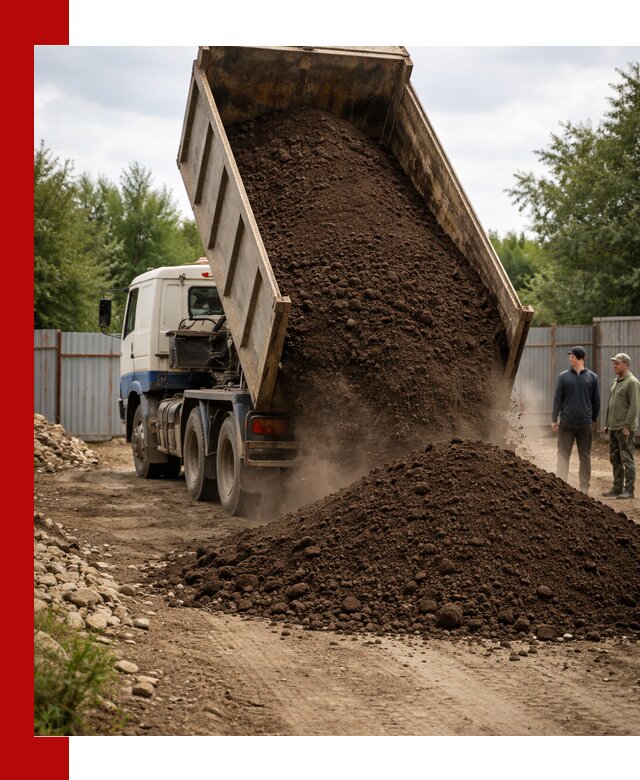 Доставка самосвалом 10 кубов в Ухте быстро и надёжно