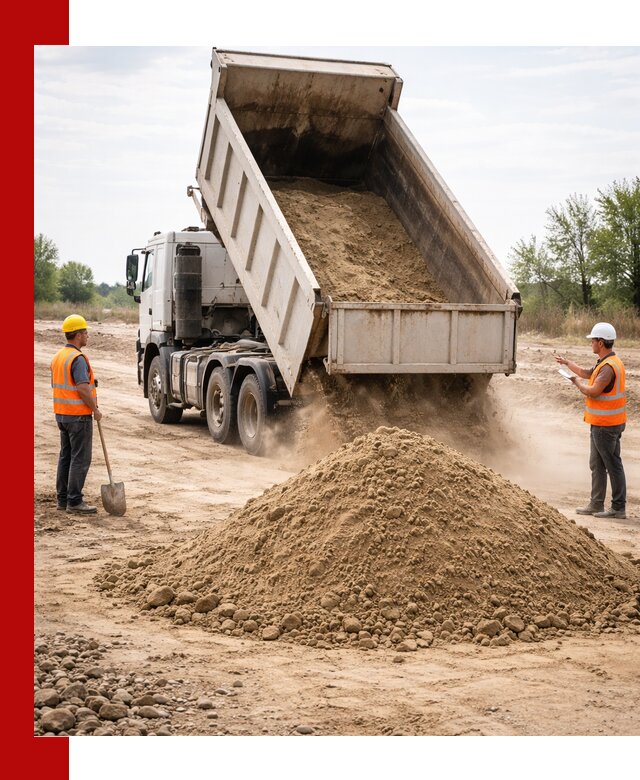 Доставка самосвалом 15 кубов в Ухте за город и по городу