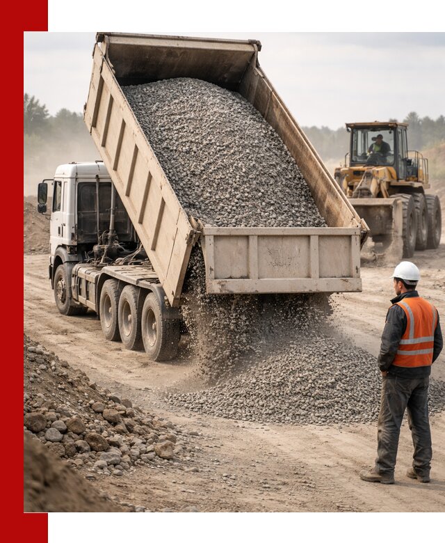 Доставка самосвалом 40 кубов цемента и сыпучих в Ухте