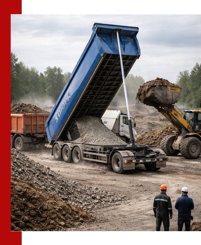 Аренда тонар 40 тонн в Ухте с доставкой материалов