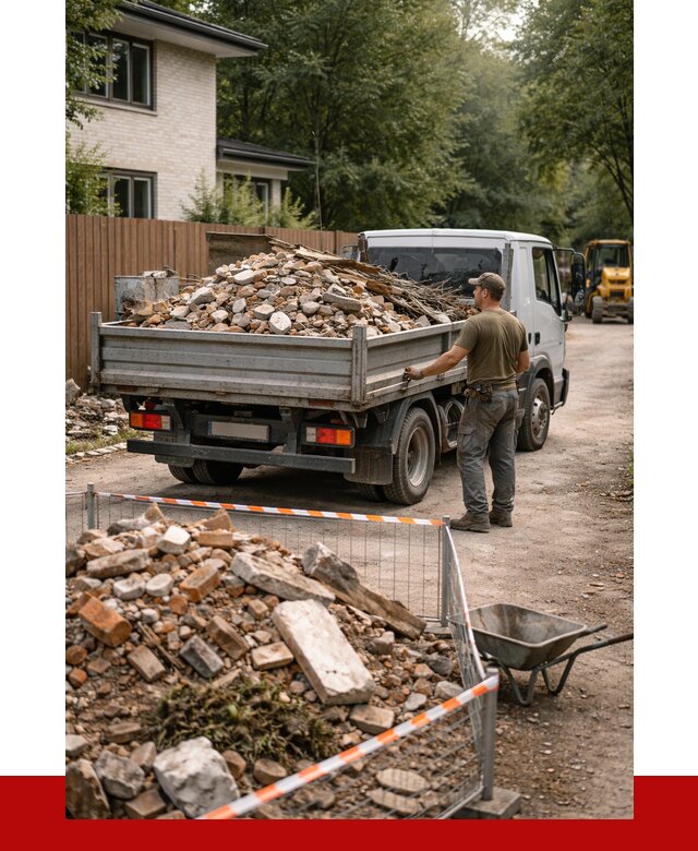 Вывоз строительного мусора с погрузкой в Ухте от 7594 р | ПРОНЕРУДХта