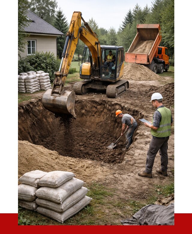 Рытье котлована в Ухте быстро от 4556 р. ПРОНЕРУДХта