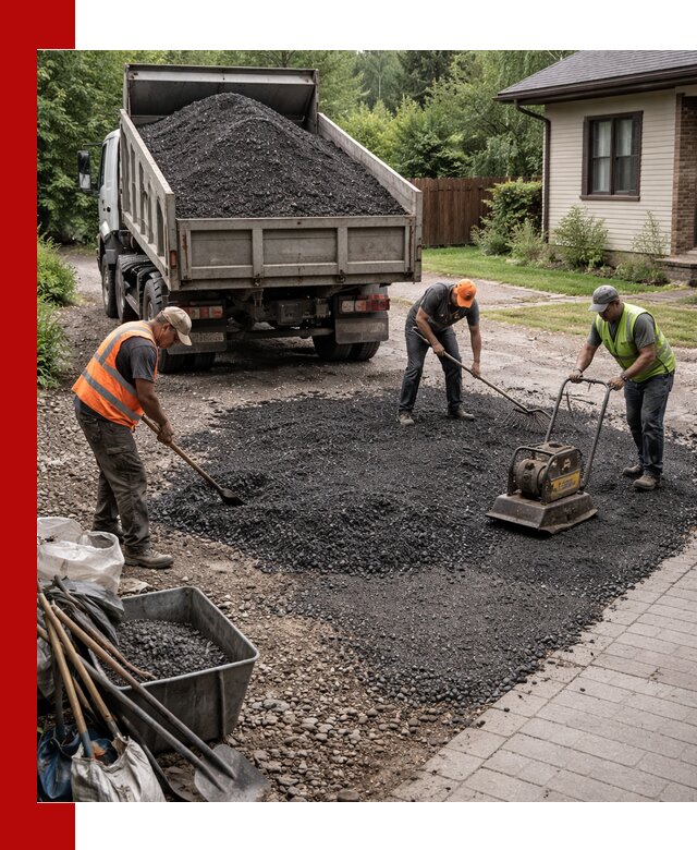 Асфальтовая крошка для двора с доставкой в Ухте